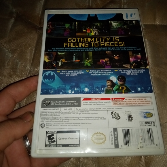 Used Lego Batman the videogame Wii game - Picture 2 of 7